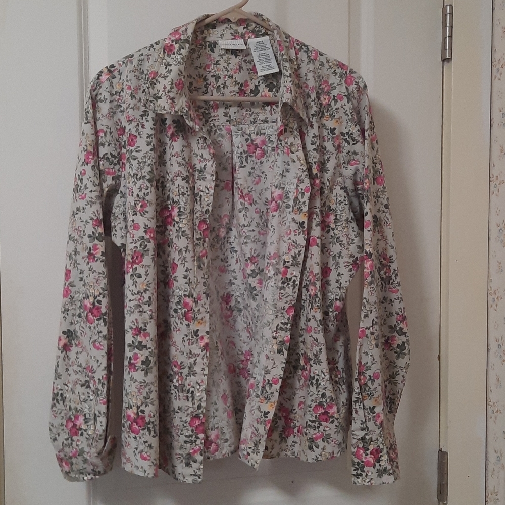 White Stag button down top